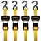 Stanley 1.25 X 16' X 3.000 lb Ratchet Strap/ 4 Pk, 4PK S10204 - alternate 1